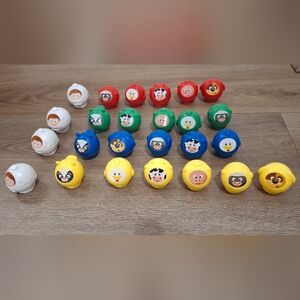 Uno moo replacement pieces. Does have wear from play Please see pics.